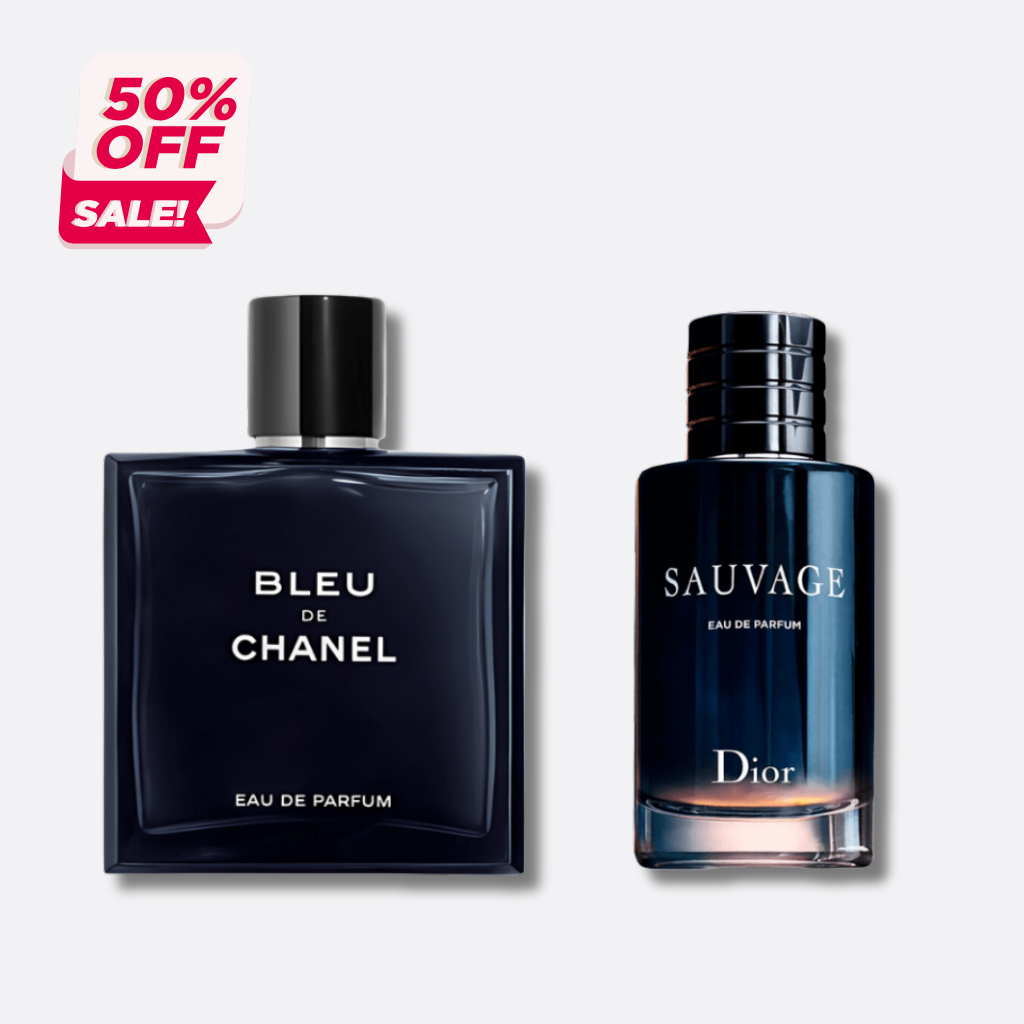 Set 2 Perfumes Bleu de Chanel + Sauvage Dior 100ml