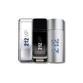 Set 3 Perfumes 212 VIP, 212 VIP MEN & 212 Black 100ml