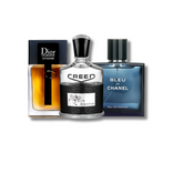 Set 3 Perfumes Dior Homme Intense, Creed Aventus & Bleu de Chanel 100ml